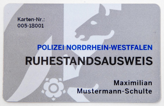 Ruhestandsausweis